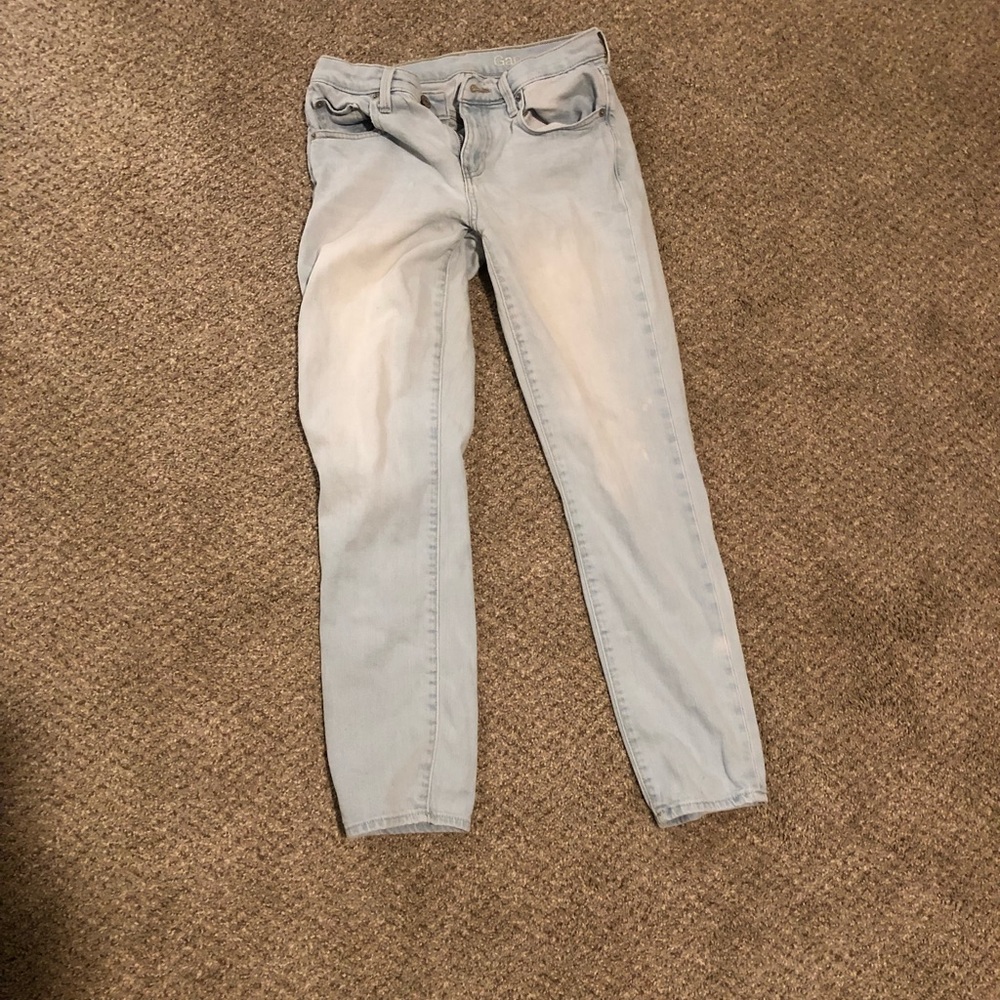 Gap Girlfriend Jeans Light Wash 25